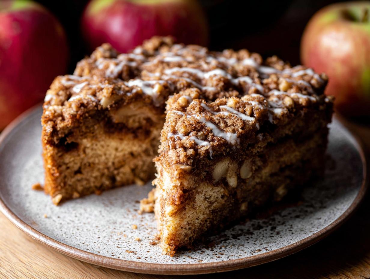 Amazing Apple Coffee Cake Recipe - Apple Coffee Cake - main visual representation