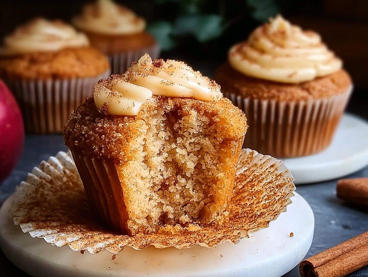 Amazing Apple Spice Cupcakes: 7 Easy Steps - Apple Spice Cupcakes - additional detail