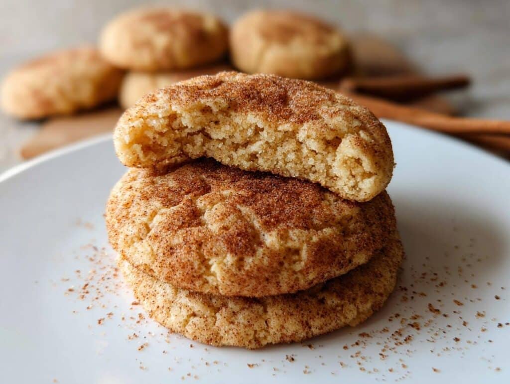 Brown Butter Snickerdoodle Cookies