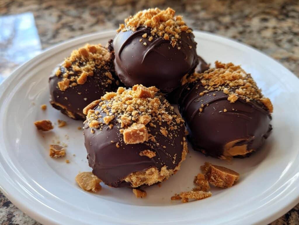 Butterfinger Peanut Butter Balls