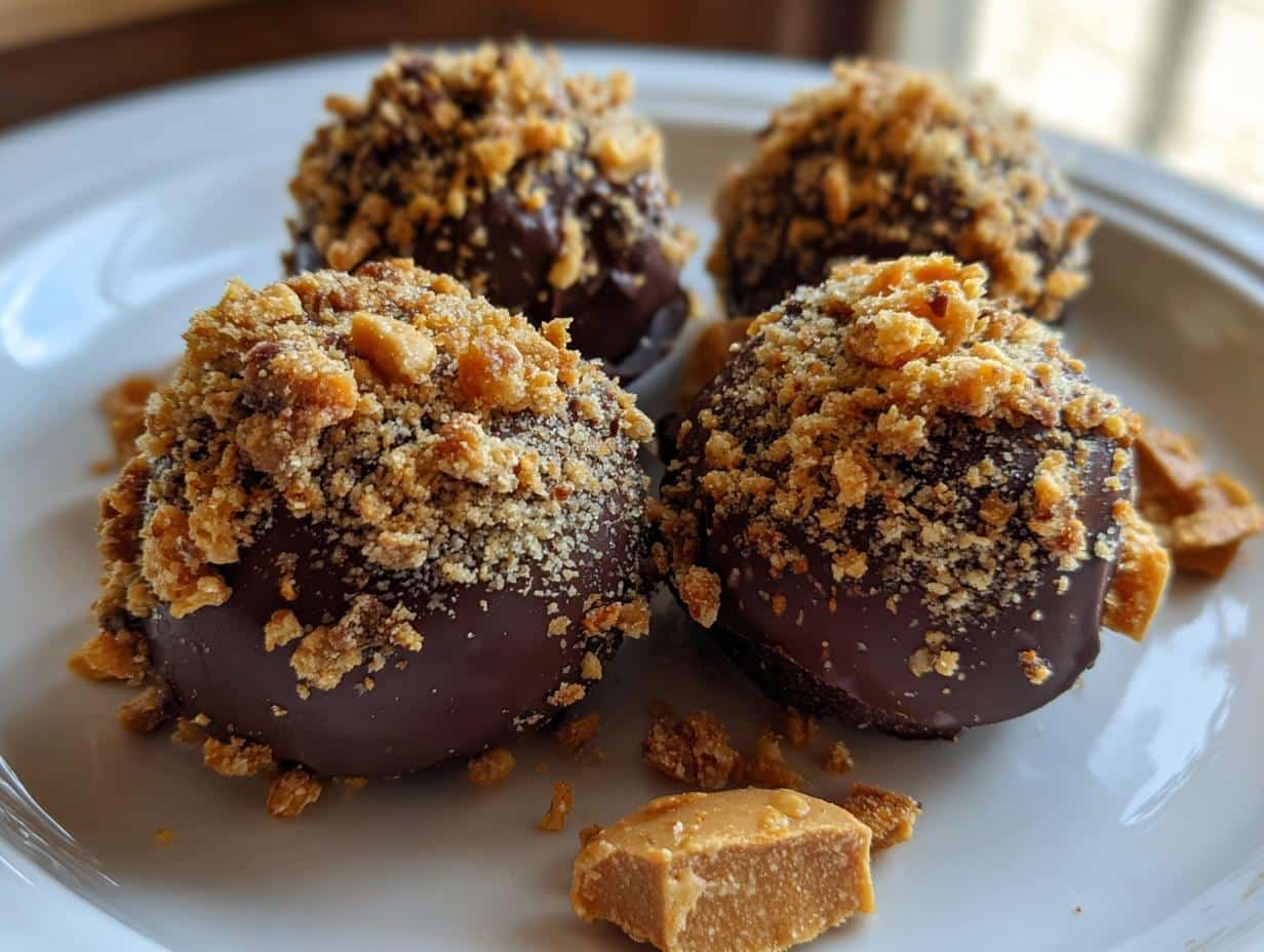 Perfect Butterfinger Peanut Butter Balls: 1 Easy Treat - Butterfinger Peanut Butter Balls - additional detail