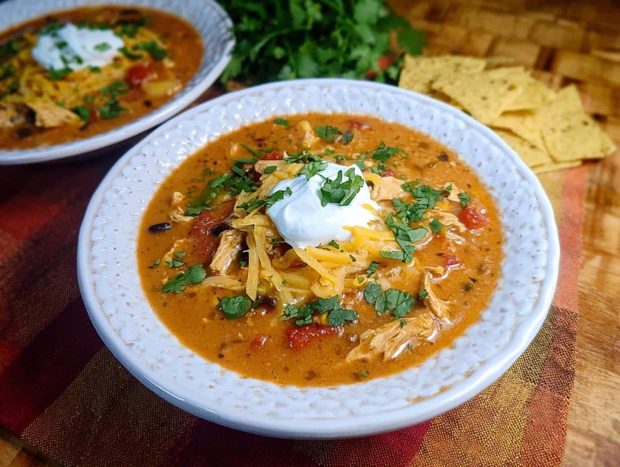 Amazing Chicken Taco Soup in 30 Minutes - Chicken Taco Soup - additional detail
