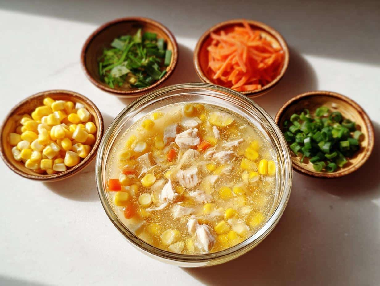 Chinese Chicken Corn Soup