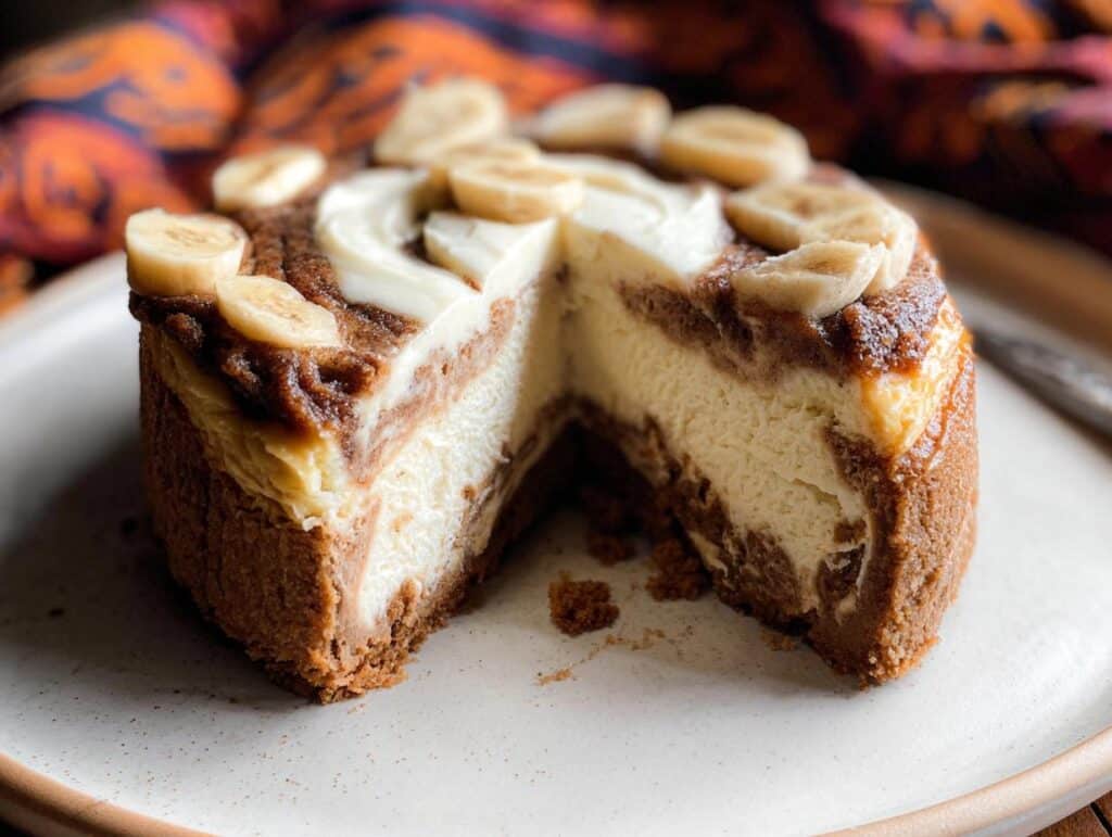 Cinnamon Roll Cheesecake