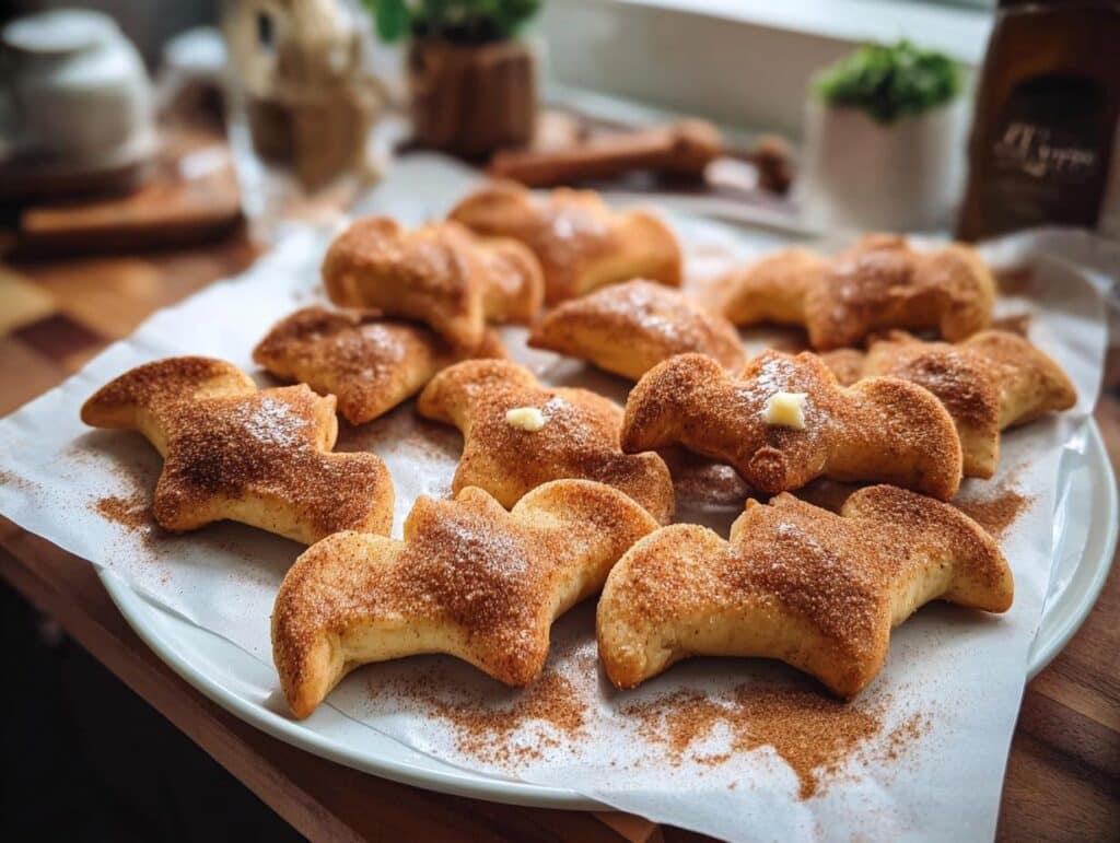 Cinnamon Sugar Bat Bites