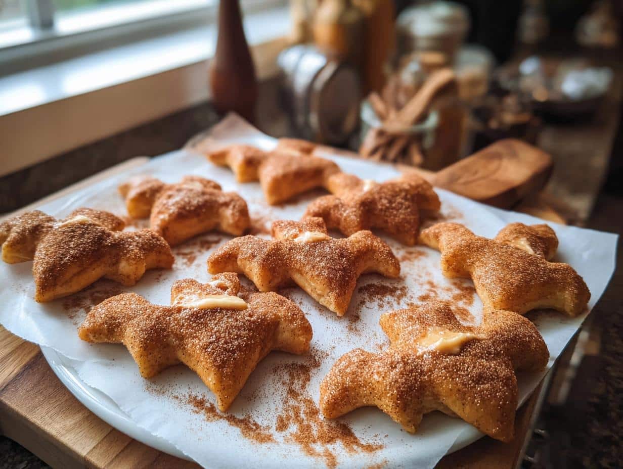 Cinnamon Sugar Bat Bites: 20 Minute Delight - Cinnamon Sugar Bat Bites - additional detail
