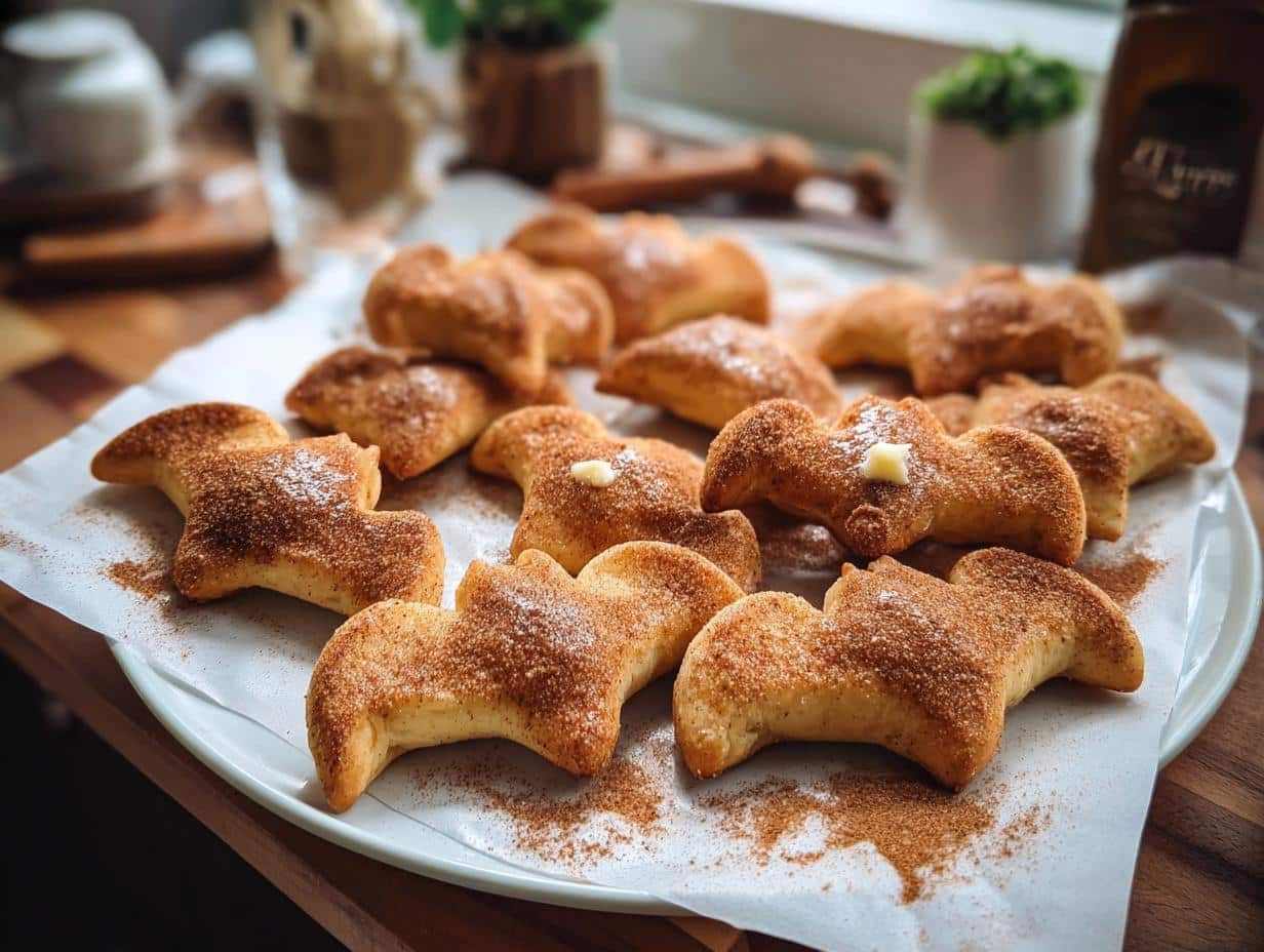 Cinnamon Sugar Bat Bites