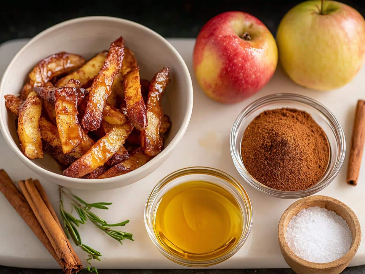 Crispy Air Fryer Apple: 8 Min Bliss - Crispy Air Fryer Apple - additional detail