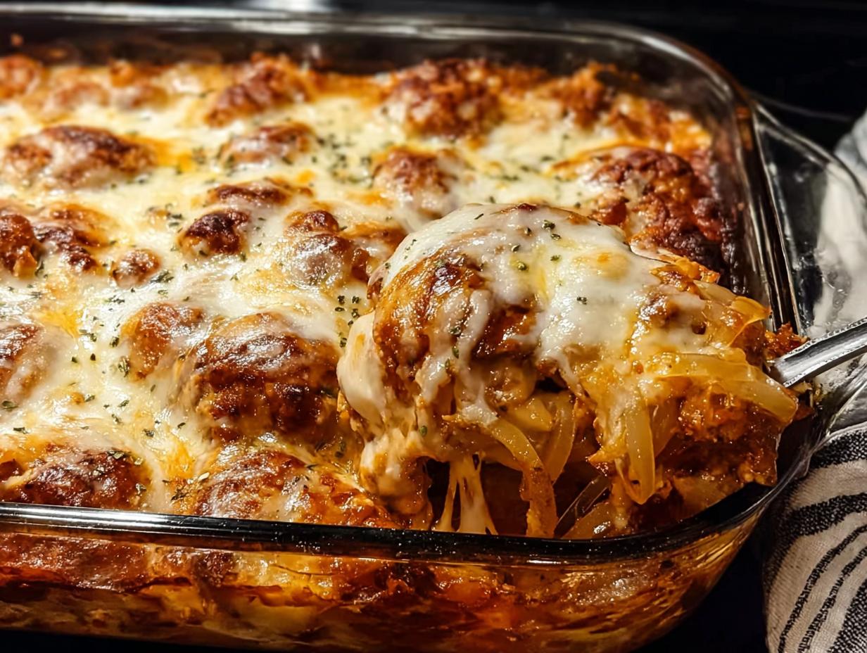 French Onion Chicken Bake: Amazing 1-Pan Meal - French Onion Chicken Bake - additional detail