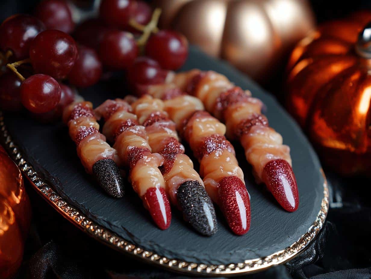 Spooky Halloween Witches Fingers: 1 Wicked Recipe - Halloween Witches Fingers - additional detail