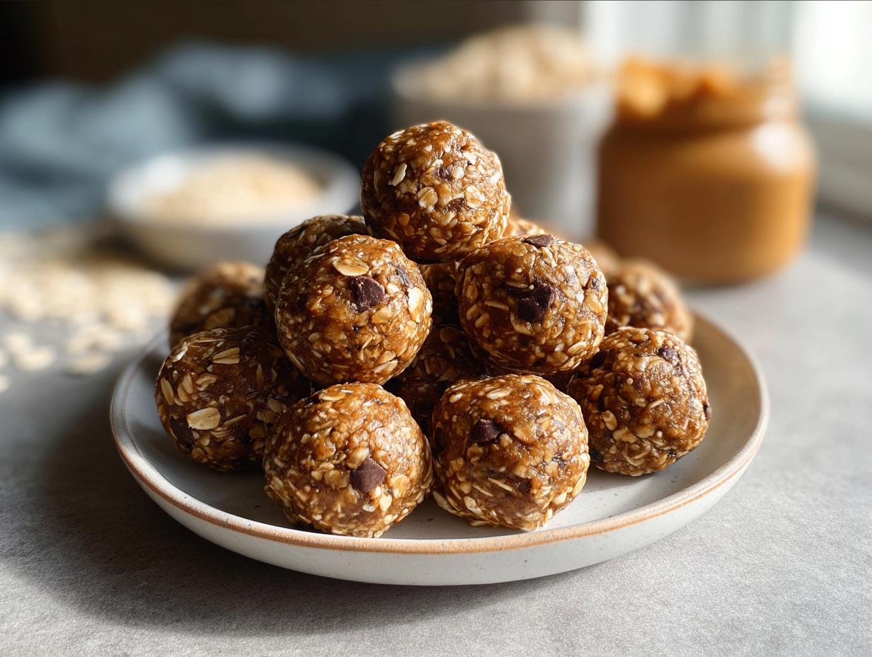 Healthy Bake Protein Balls: 10 Min Power Snack - Healthy Bake Protein Balls - additional detail