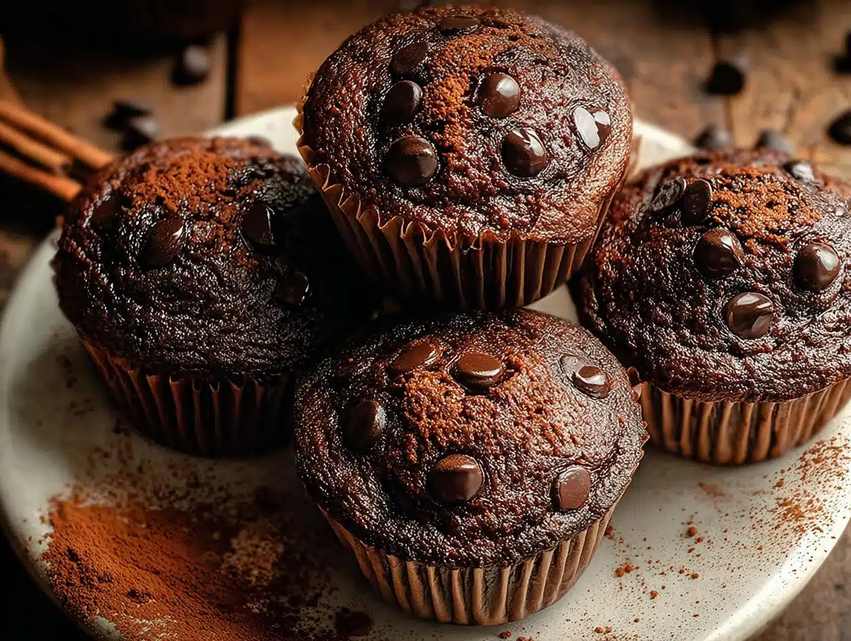 Healthy Chocolate Mini Muffins: 15-Minuten Comfort - Healthy Chocolate Mini Muffins - additional detail
