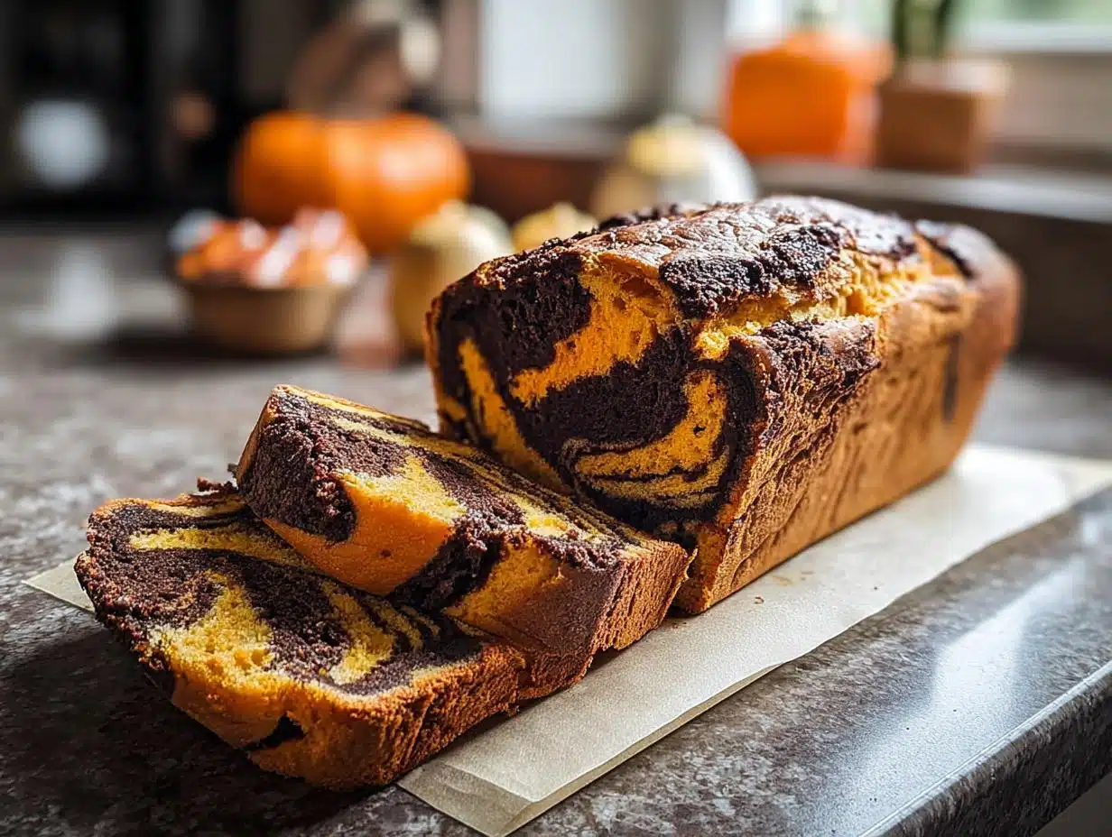 Orange Black Marble Bread: 1 Magical Swirl 3 Orange Black Marble Bread: 1 Magical Swirl - Orange Black Marble Bread - main visual representation