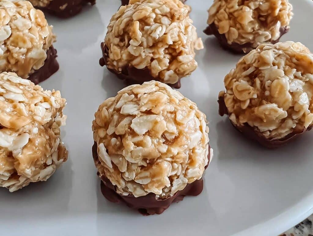 Peanut Butter Balls Rice