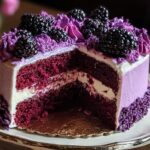 Spectacular Royal Purple Velvet Cake 2 Ways 4 Royal Purple Velvet Cake