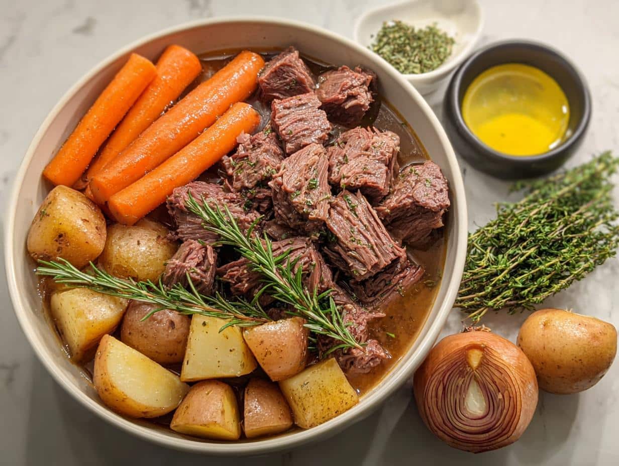 Slow Cooker Garlic Herb: Tender 1-Pot Bliss - Slow Cooker Garlic Herb - main visual representation