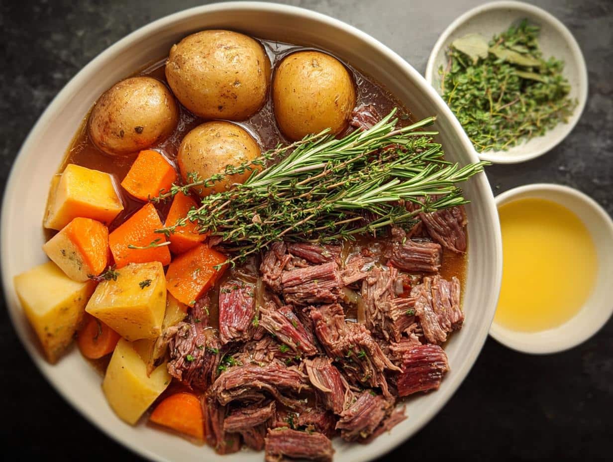 Slow Cooker Garlic Herb