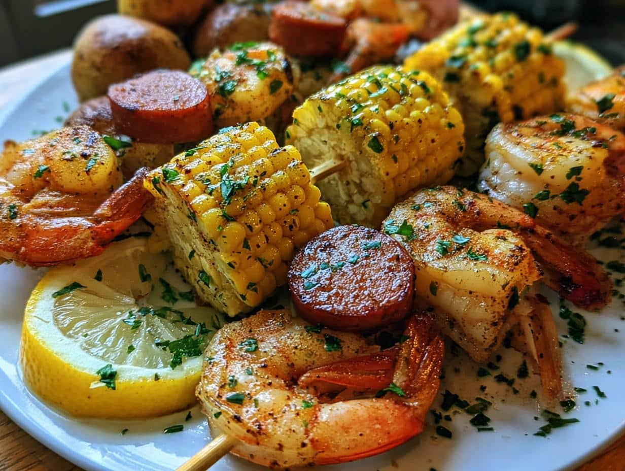 Slug Grilled Seafood Boil