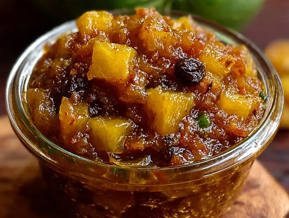 Amazing Spiced Pineapple Raisin Chutney Flavor - Spiced Pineapple Raisin Chutney - additional detail