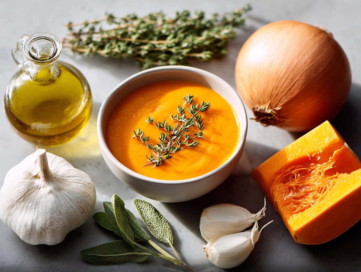 Incredible Squash Soup: 1 Easy Step to Bliss 2 Incredible Squash Soup: 1 Easy Step to Bliss - Squash Soup - additional detail