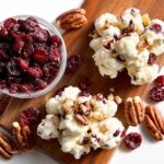 White Chocolate Cranberry Pecan: Divine No-Bake Clusters 4 White Chocolate Cranberry Pecan