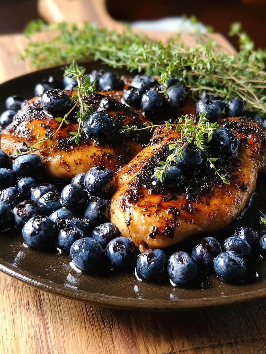 Blueberry Thyme Chicken