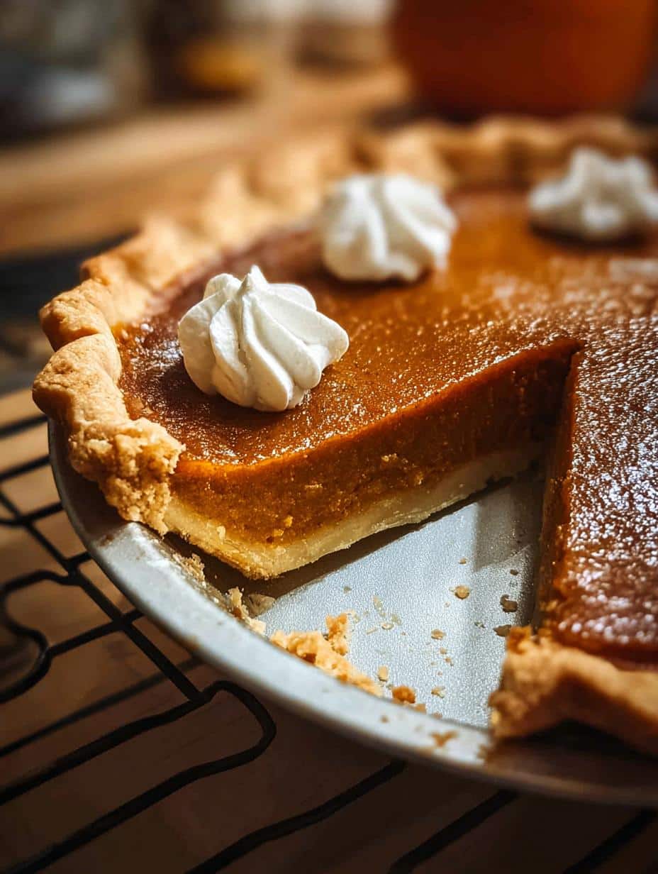 Bourbon Pumpkin Pie: 20 Min Prep 2 Bourbon Pumpkin Pie: 20 Min Prep - Bourbon Pumpkin Pie - additional detail