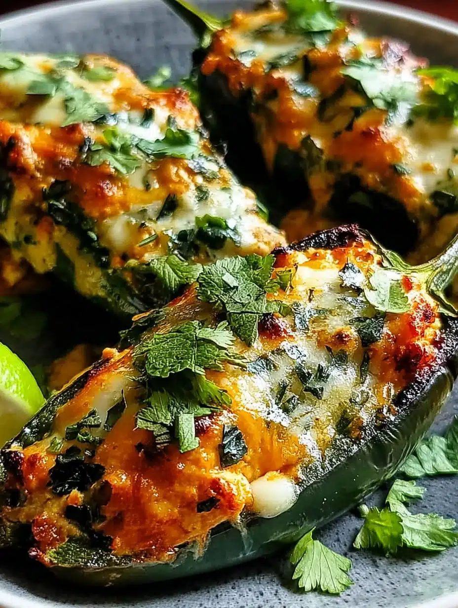 Amazing Chicken Stuffed Poblano Peppers Recipe - Chicken Stuffed Poblano Peppers - main visual representation