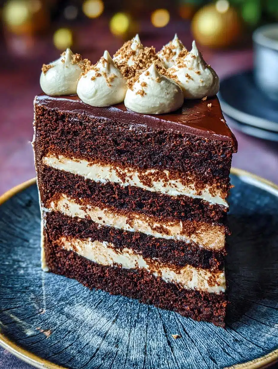 Perfect Chocolate Gingerbread Cake: Moist & Rich 1 Chocolate Gingerbread Cake