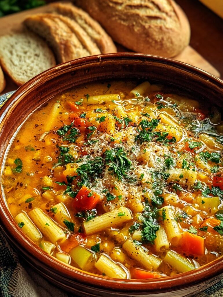 Cozy Italian Penicillin Soup