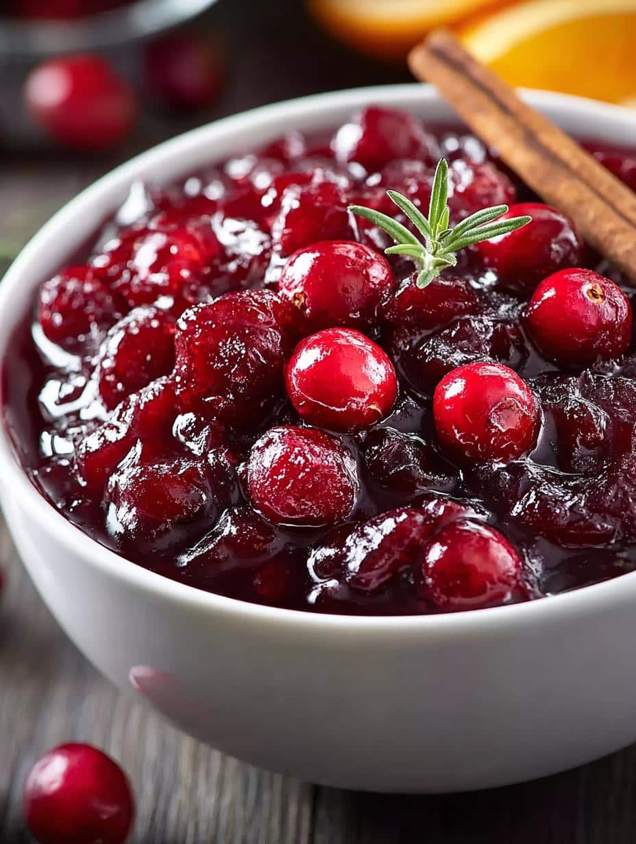 Cranberry Sauce: 15-Minute Easy Homemade Delight - Cranberry Sauce - main visual representation