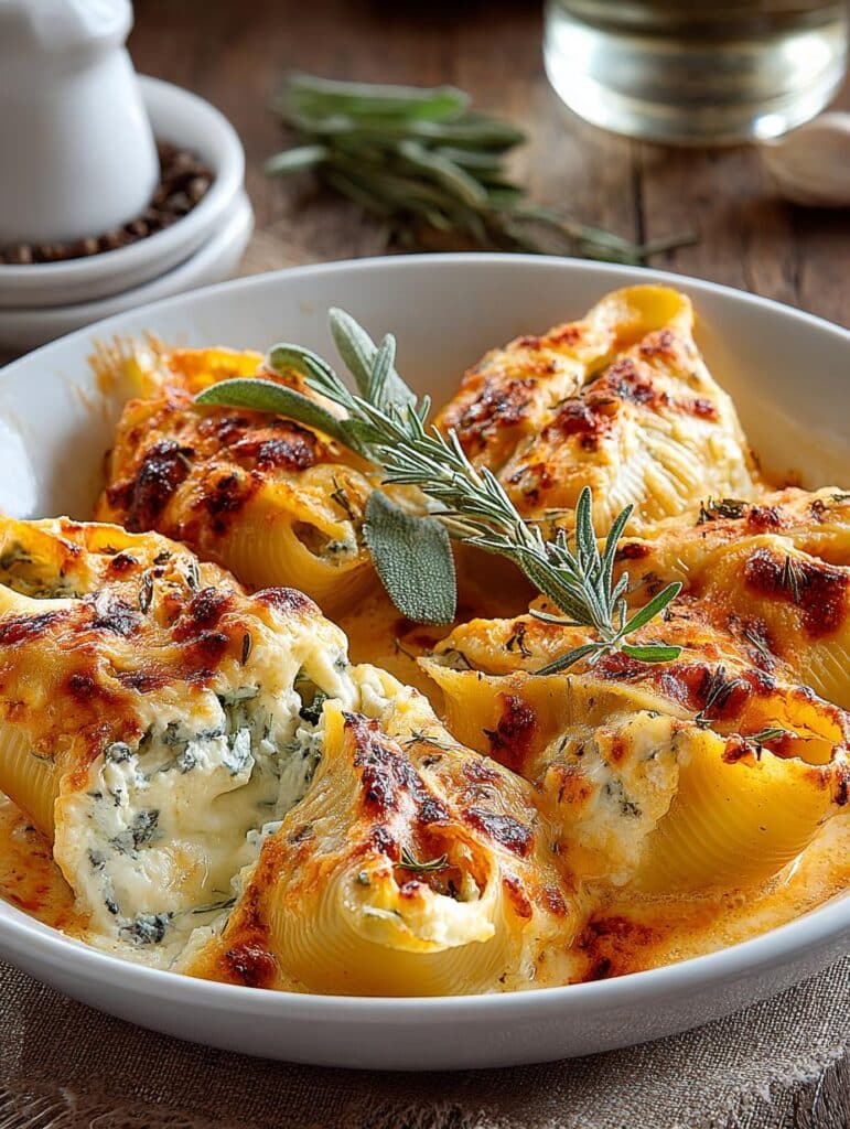 Creamy Pumpkin Ricotta Stuffed