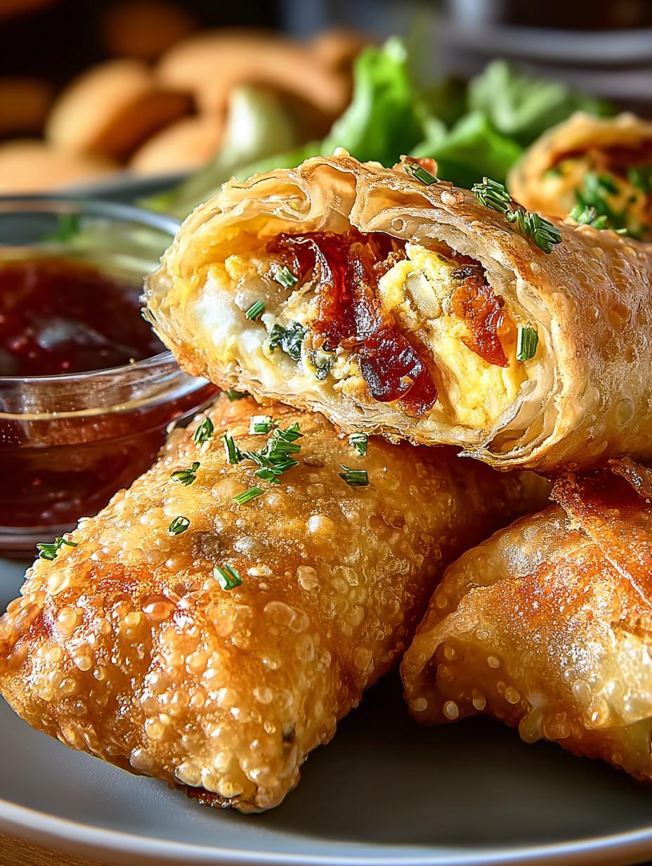 Crispy Thanksgiving Egg Rolls: 5 Festive Flavors 3 Crispy Thanksgiving Egg Rolls: 5 Festive Flavors - Crispy Thanksgiving Egg Rolls - additional detail