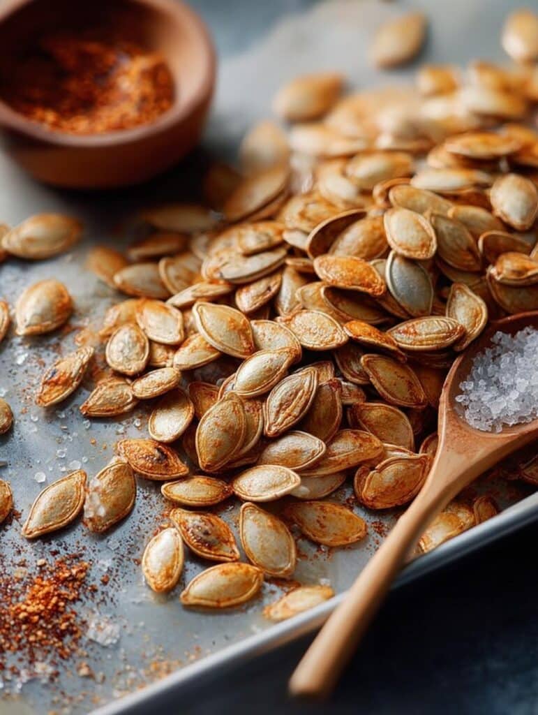 Crunchy Roasted Pumpkin Seeds