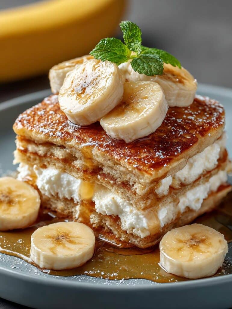 Fluffy Banana Cottage Cheese