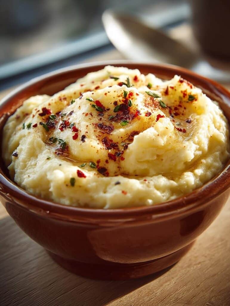 Fondue Mashed Potatoes