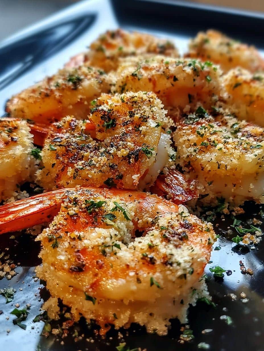 Garlic Parmesan Baked Shrimp: 15-Min Gourmet Meal 2 Garlic Parmesan Baked Shrimp: 15-Min Gourmet Meal - Garlic Parmesan Baked Shrimp - additional detail
