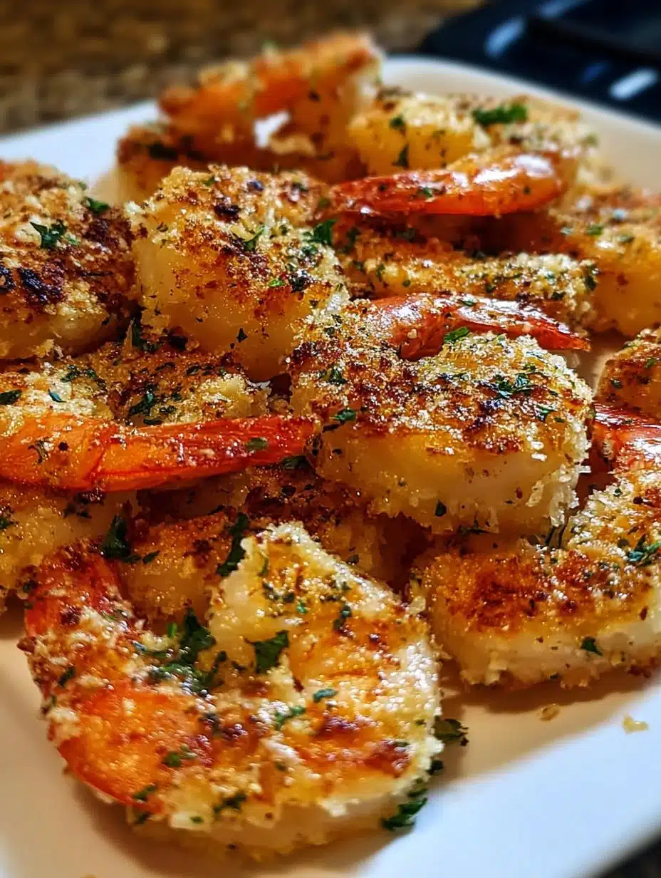 Garlic Parmesan Baked Shrimp: 15-Min Gourmet Meal 1 Garlic Parmesan Baked Shrimp