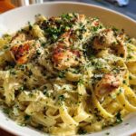 Garlic Parmesan Chicken Pasta