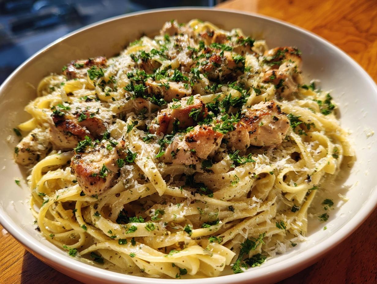Amazing Garlic Parmesan Chicken Pasta in 30 Min - Garlic Parmesan Chicken Pasta - additional detail