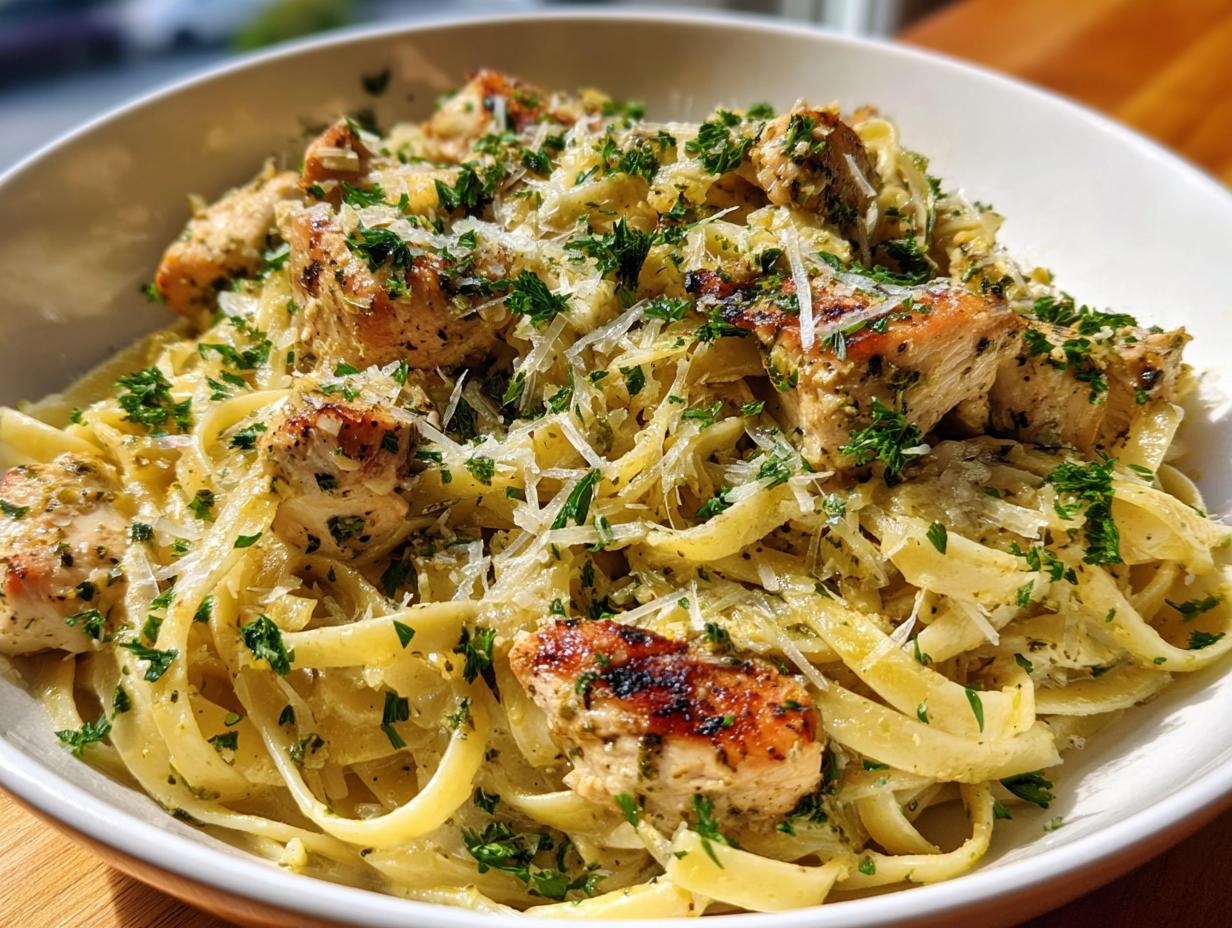 Amazing Garlic Parmesan Chicken Pasta in 30 Min - Garlic Parmesan Chicken Pasta - additional detail