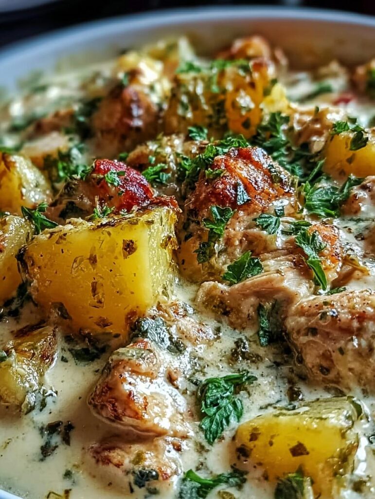 Garlic Parmesan Crockpot Chicken