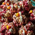 Halloween Red Velvet Popcorn