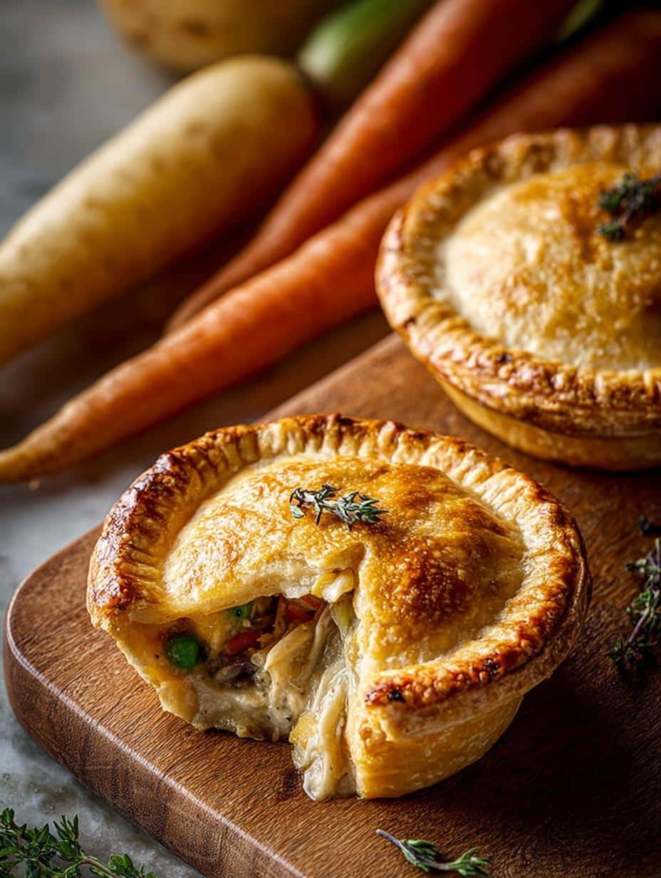 Handheld Chicken Pot Pie: A Hearty Snack for Everyone - Handheld Chicken Pot Pie - main visual representation