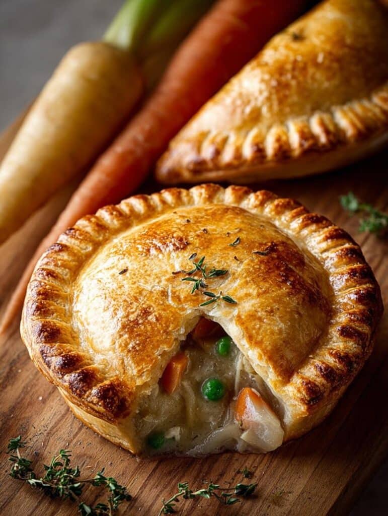 Handheld Chicken Pot Pie