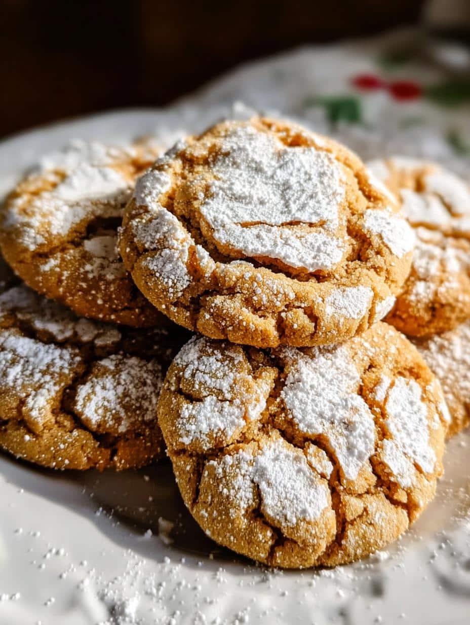 Holiday Peanut Butter Crinkles: Easy Festive Treat - Holiday Peanut Butter Crinkles - additional detail