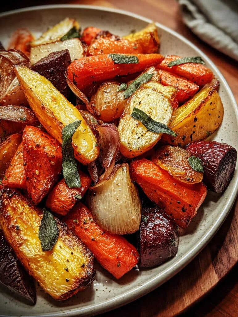Honey Roasted Root Vegetables