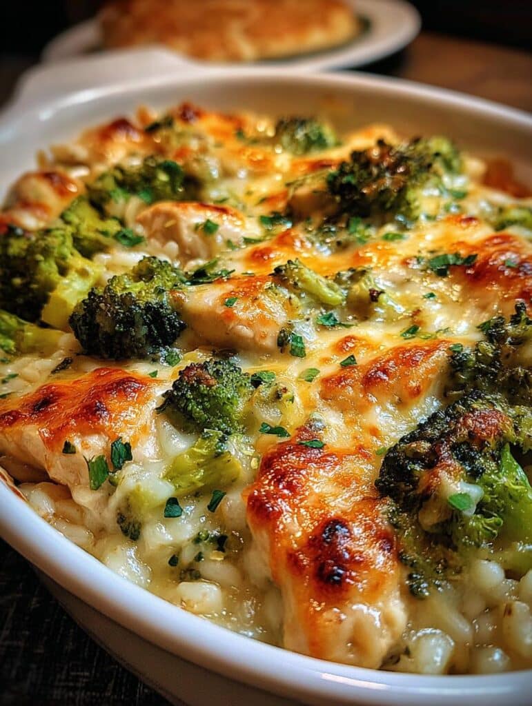Irresistible Cheesy Chicken Broccoli