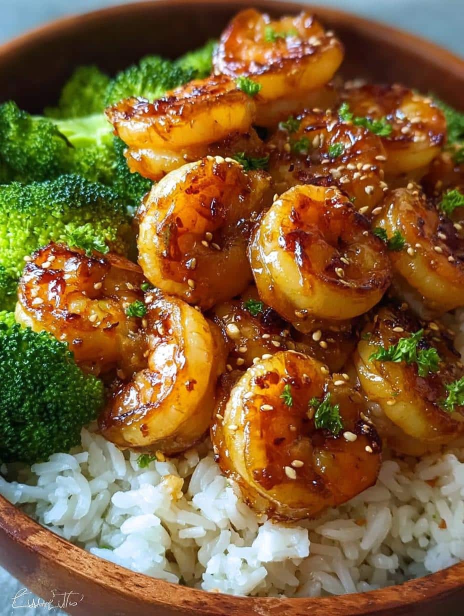 Irresistible Honey Garlic Shrimp: 1 Quick Meal 2 Irresistible Honey Garlic Shrimp: 1 Quick Meal - Irresistible Honey Garlic Shrimp - additional detail