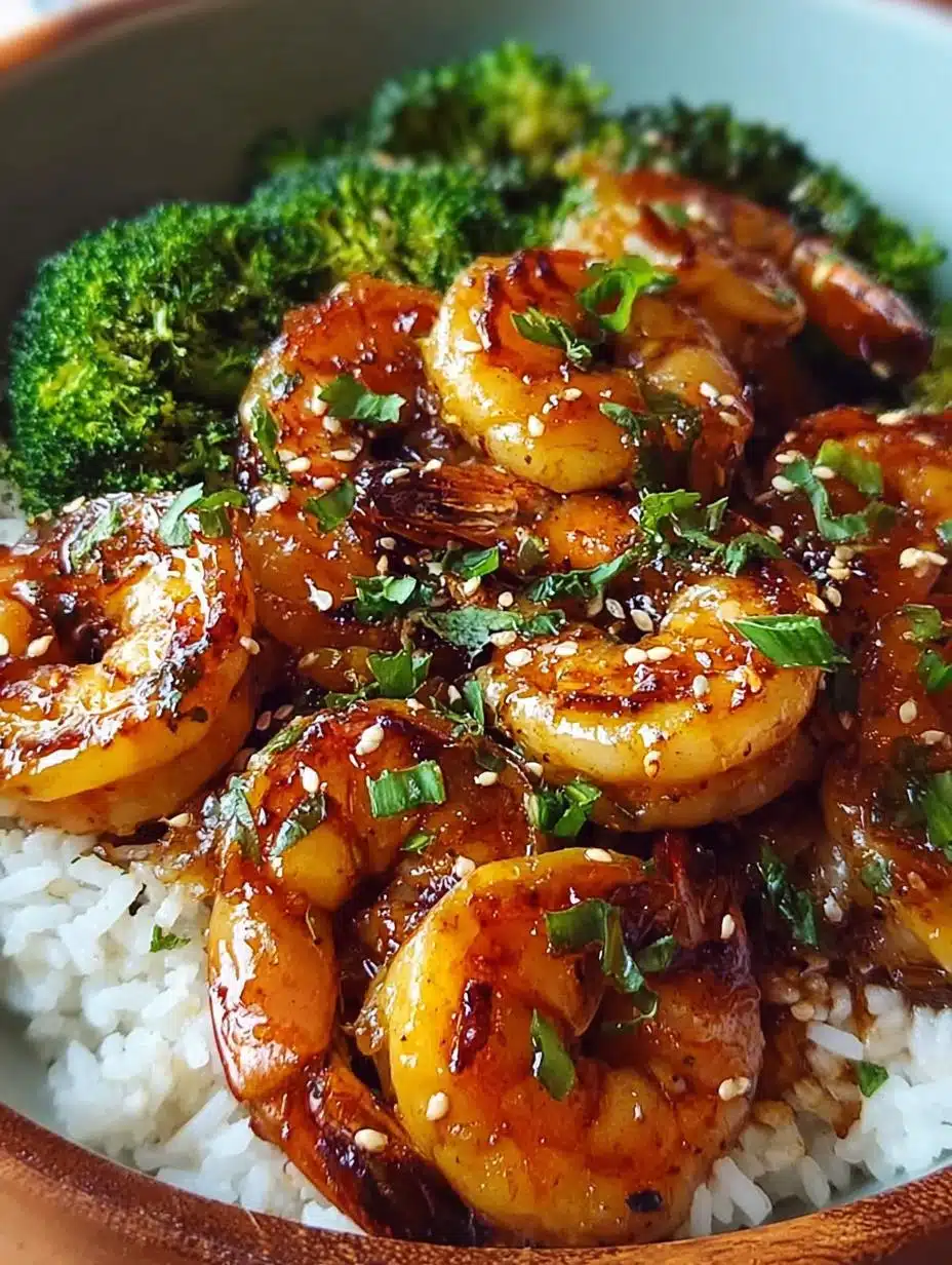 Irresistible Honey Garlic Shrimp